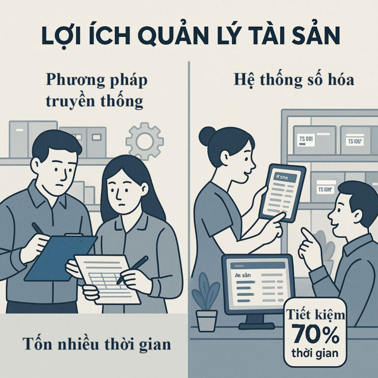 Phần mềm hỗ trợ kiểm kê & quản lý tài sản